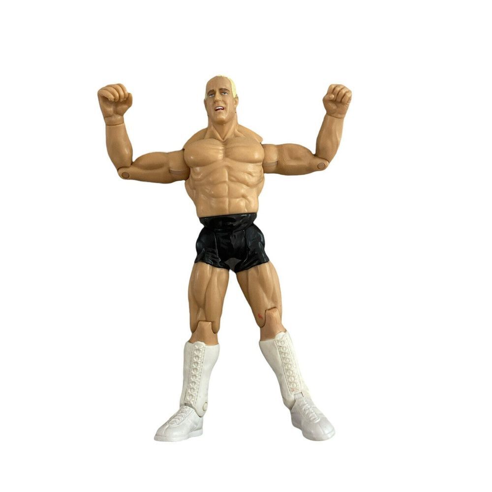 Vtg WWE Jakks Titan Tron 1999 Shawn Michaels Heartbreak Kid 7" Action Figure Toy